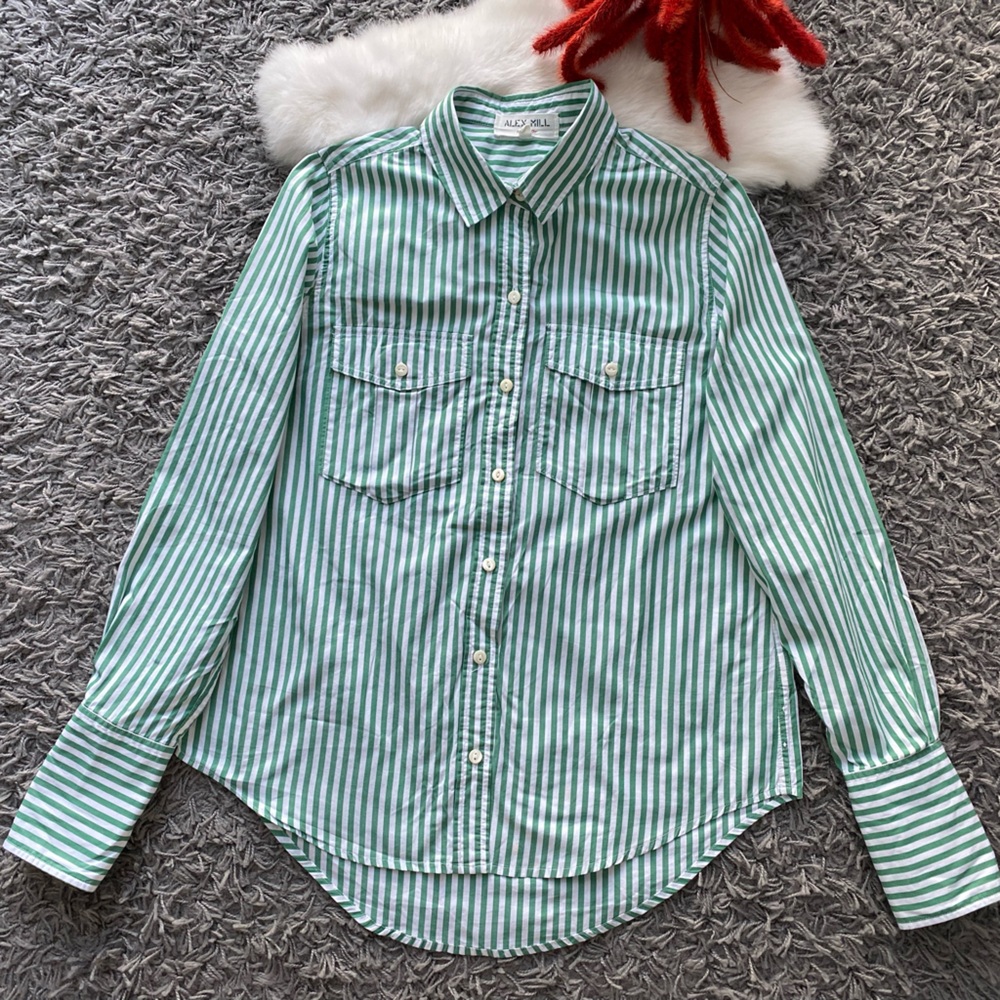 Alex Mill Cotton Striped Shirt